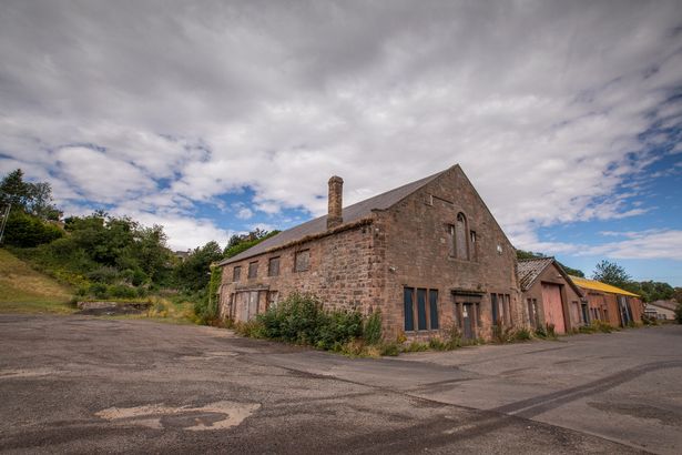 The former site of Redpath Bros. Haulage