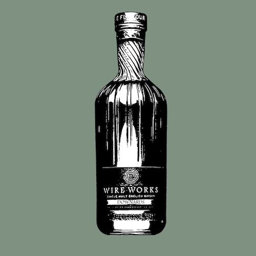 Wireworks Downwards Single Malt Whisky