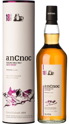 AnCnoc 18 Year Old Single Malt Whisky