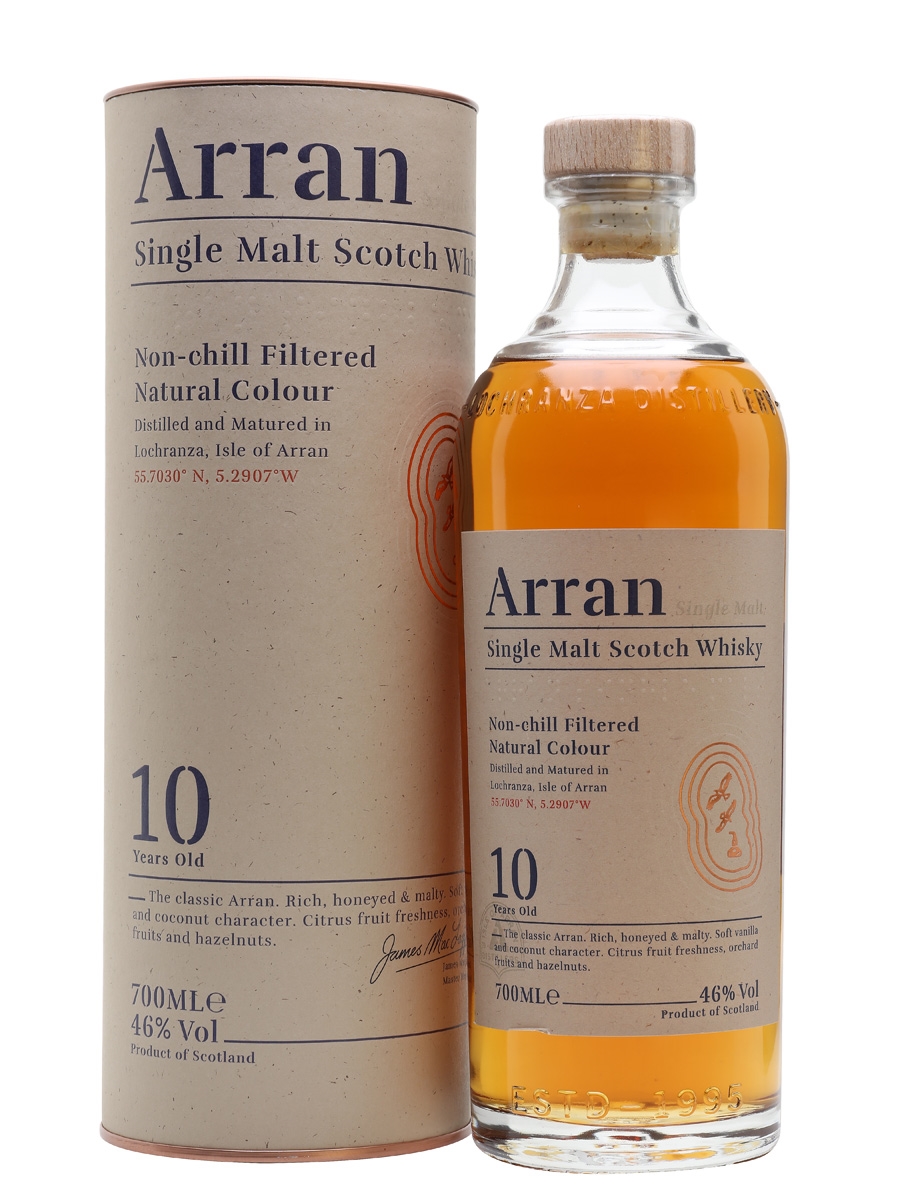 Arran 10 Year Old Single Malt Whisky