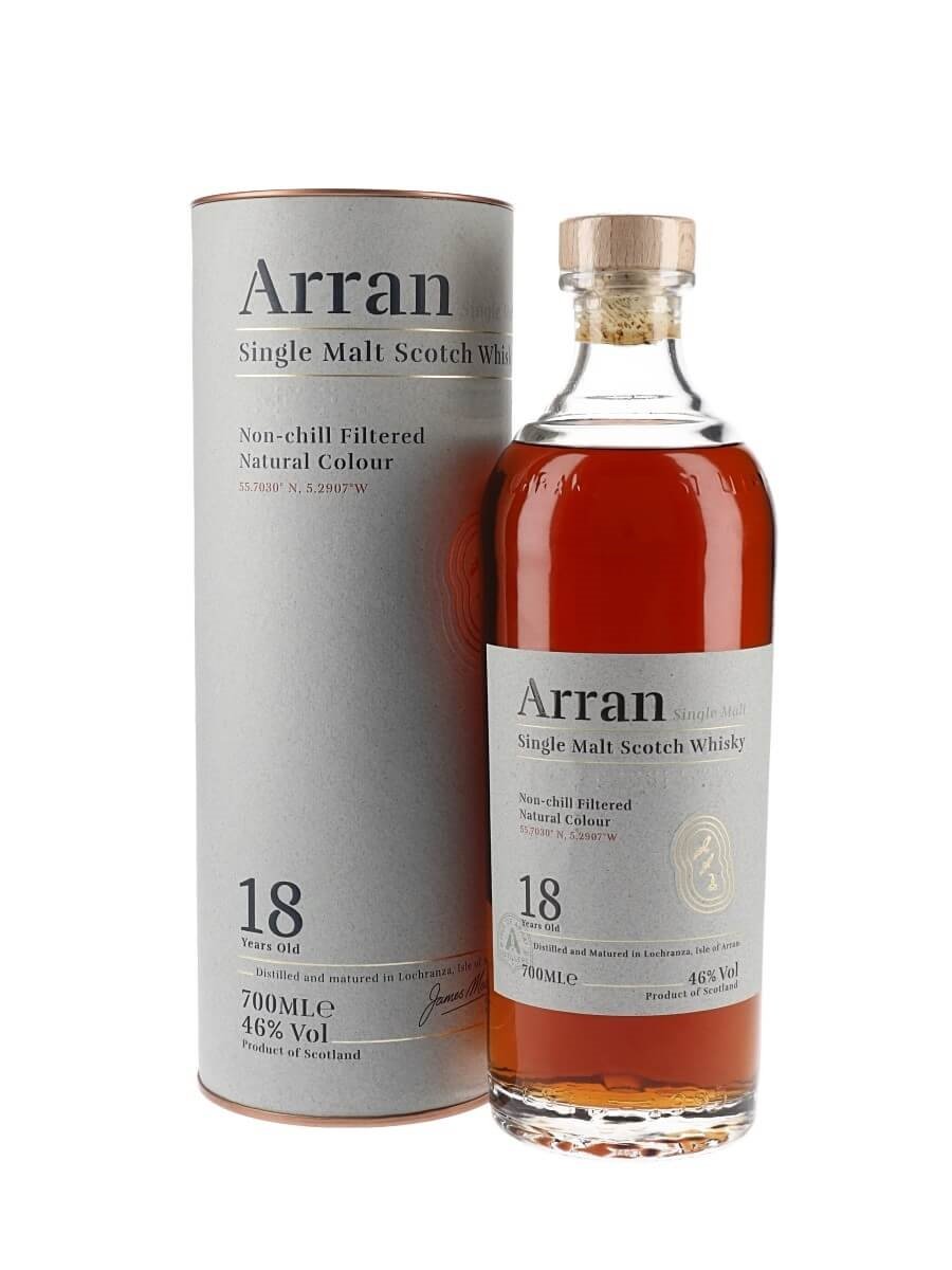 Arran 18 Year Old Single Malt Whisky