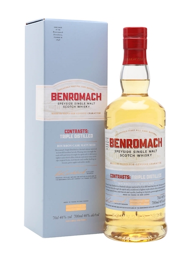 Benromach Contrasts Triple Distilled Single Malt Whisky