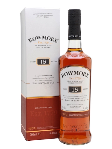Bowmore 15 Year Old Single Malt Whisky