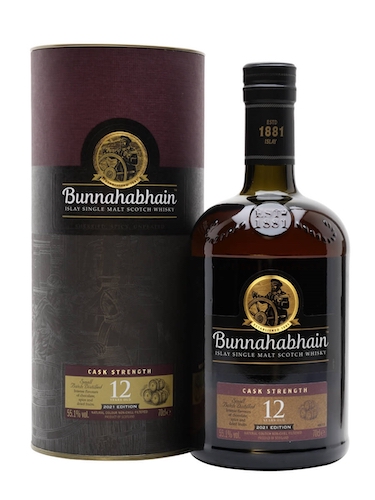 Bunnahabhain 12 Cask Strength 2021