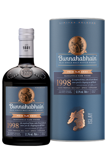 Bunnahabhain Fèis Ìle 2023: Manzanilla