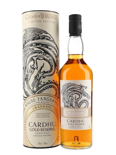 Cardhu Gold Reserve Game of Thrones Single Malt Whisky Cardhu Gold Reserve Game of Thrones Single Malt Whisky