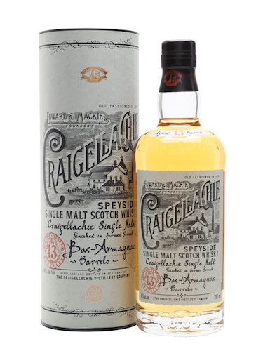 Craigellachie 13 Year Old Bas Armagnac Single Malt Whisky