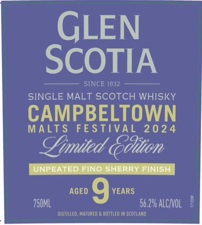 Glen Scotia 2023 Campbeltown Malt Festival Edition Glen Scotia 2024 Campbeltown Malt Festival Edition