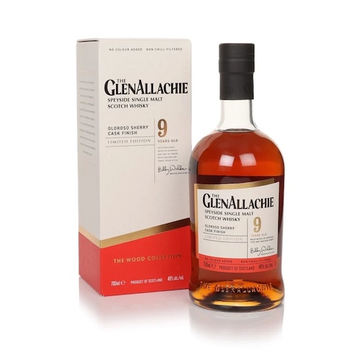 GlenAllachie 9 Year Old Oloroso Sherry Cask Finish Single Malt Whisky