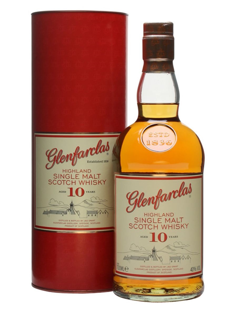 Glenfarclas 10 Year Old with Tube