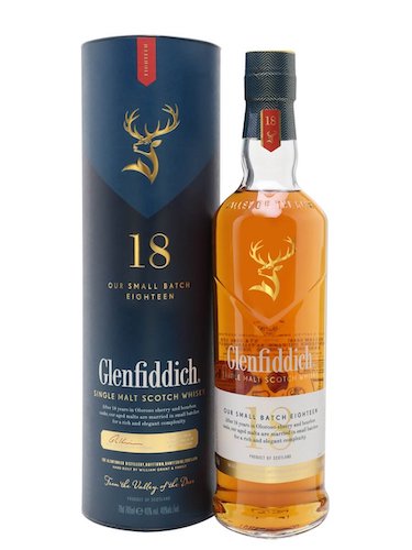 Glenfiddich 18 Year Old Single Malt Whisky