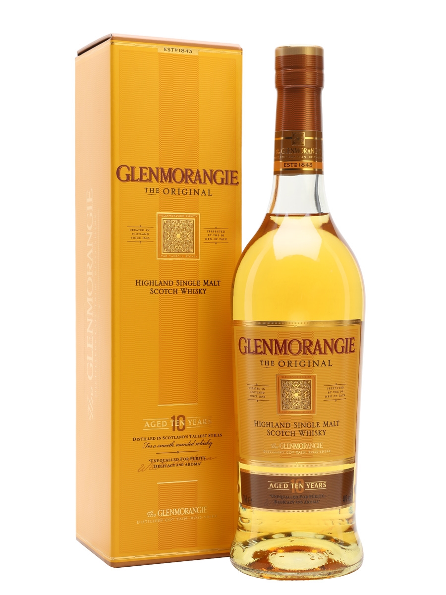 Glenmorangie 10 Year Old Old Packaging