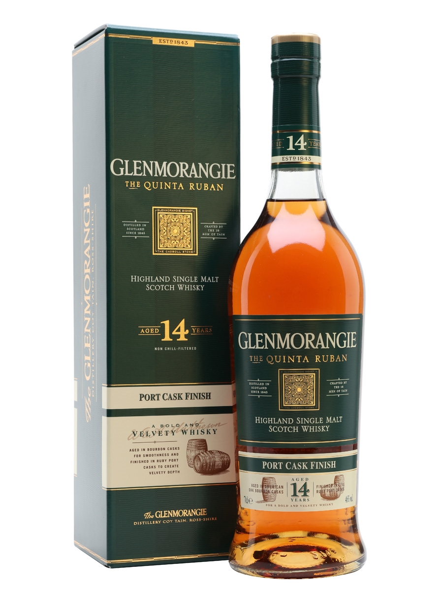 Glenmorangie Quinta Ruban 14 Year Old Former Packaging