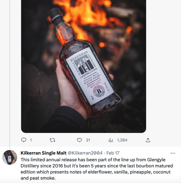 Kilkerran Tweet