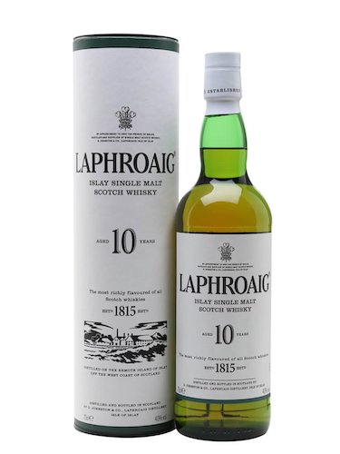 Laphroaig 10 Year Old Single Malt Whisky