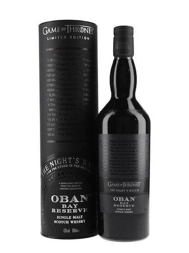 Oban Bay Reserve Game of Thrones Night's Watch Single Malt Whisky