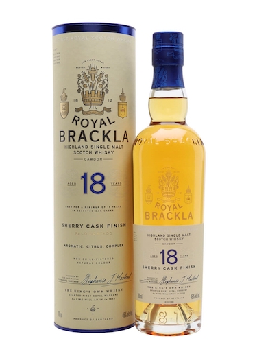 Royal Brackla 18 Year Old Palo Cortado Finish