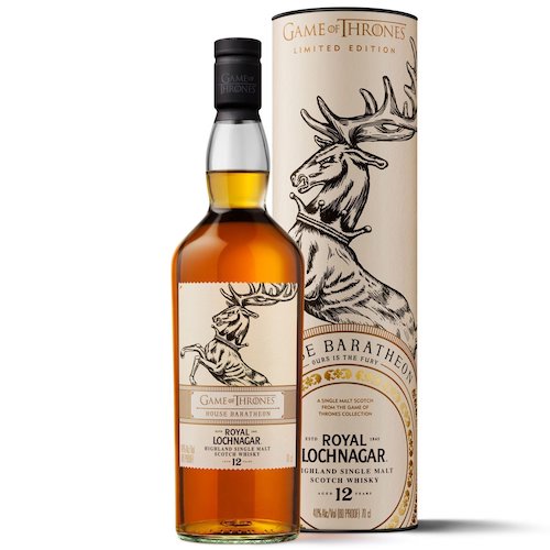 Royal Lochnagar Game of Thrones House Baratheon Single Malt Whisky