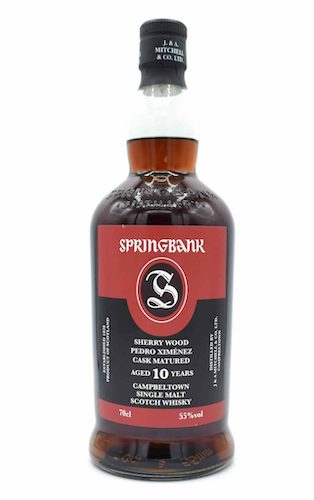 Springbank 10 Year Old Pedro Ximenez Single Malt Whisky
