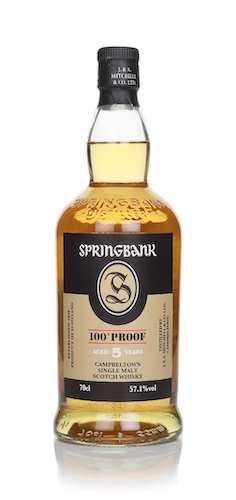 Springbank 5 Year Old 100 Proof Single Malt Whisky