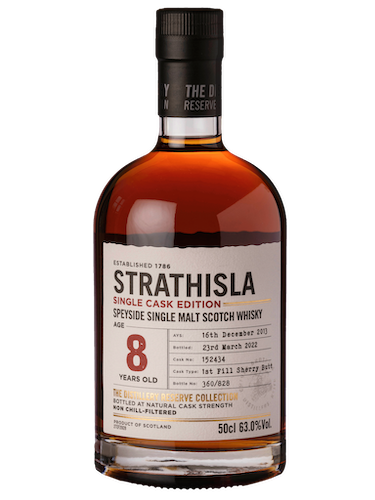 Strathisla 8 Year Old Single Malt Whisky