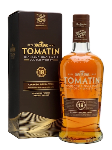 Tomatin 18 Year Old Single Malt Whisky