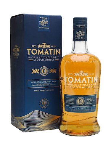 Tomatin 8 Year Old Single Malt Whisky