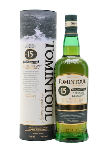 Tomintoul 15 Year Old Peaty Tang Single Malt Whisky