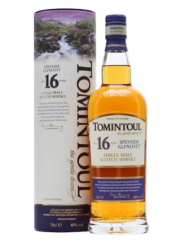 Tomintoul 16 Year Old Single Malt Whisky