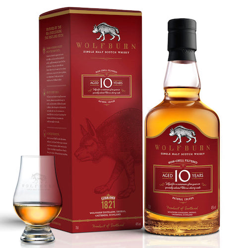 Wolfburn 10 Year Old Single Malt Whisky