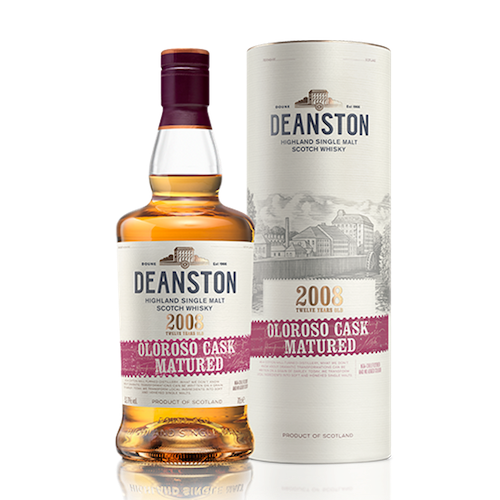 Deanston 2008 Oloroso Cask Matured Single Malt Whisky